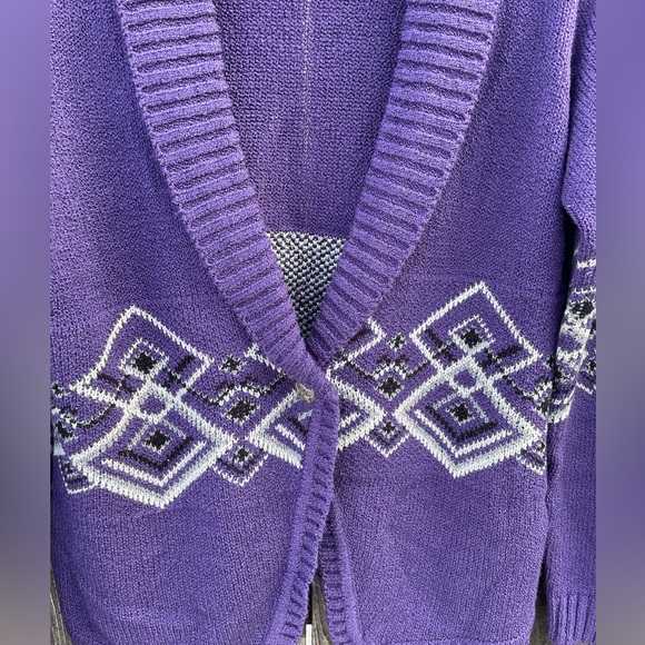 BFA Classics Women’s Purple Single Button Cardigan
Size M - Picture 2 of 6